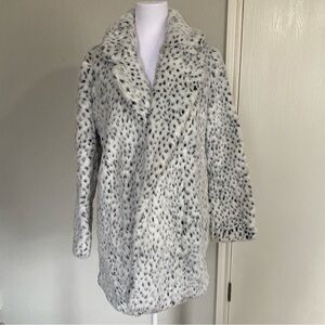 BB Dakota White and Black Dalmatian Jacket